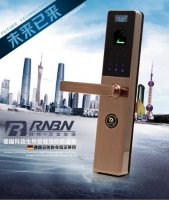 RNBN指纹锁 家用防盗门锁电子锁大门锁 智能密码锁指纹门锁