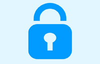 蓝恒智能锁Logo
